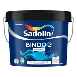 Dažai Sadolin Bindo 2, balta sp., 2.5 l