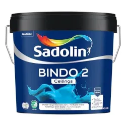 Värv Sadolin Bindo 2, valge v., 4.5 l