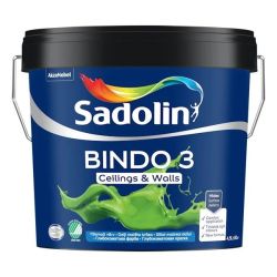Krāsa Sadolin Bindo 3 BW. balta. 4.5 l