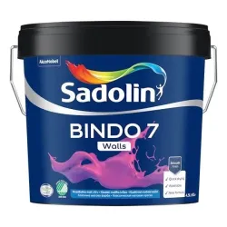 Värv Sadolin Bindo 7, valge v., 4.5 l