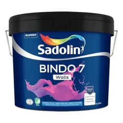 Dažai Sadolin Bindo 7, balta sp., 9 l