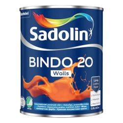 Krāsa Sadolin Bindo 20 BW. balta. 0.9 l