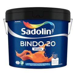 Krāsa Sadolin Bindo 20 BW. balta. 9 l
