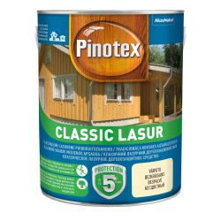 Impregnantas Pinotex Classic Lasur AE. raudonmedis. 3 l