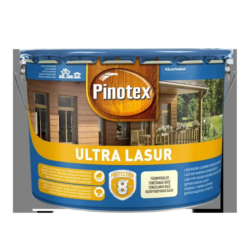 Koksnes impregnants Pinotex Ultra Lasur, tīkkoks krās., 10 l
