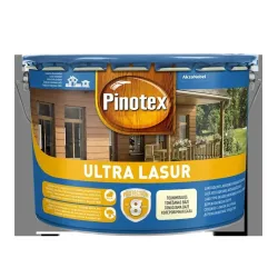 Medienos impregnantas Pinotex Ultra Lasur, tamsiai ruda sp.-palisandro sp., 10 l