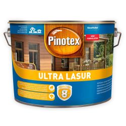 Impregnantas Pinotex Ultra Lasur EU. purienų spalvos. 10 l