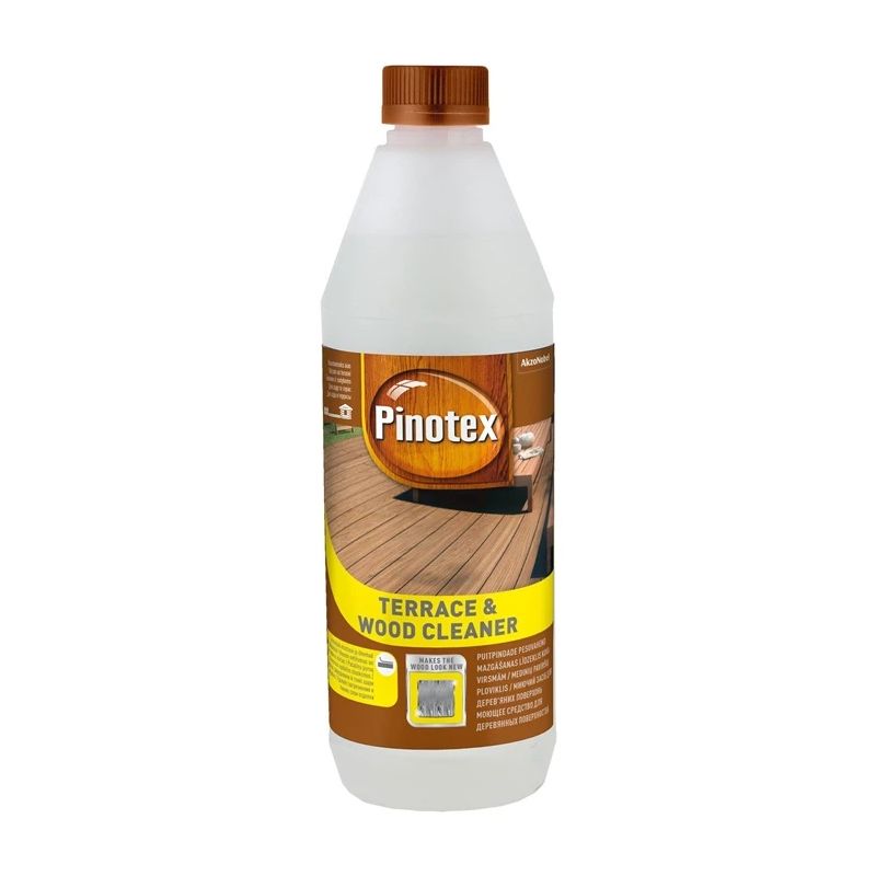 Terasų valiklis Pinotex Terrace & Wood Cleaner. 1 l