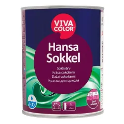 Фасадная краска Vivacolor Hansa Sokkel, белый, 0.9 л