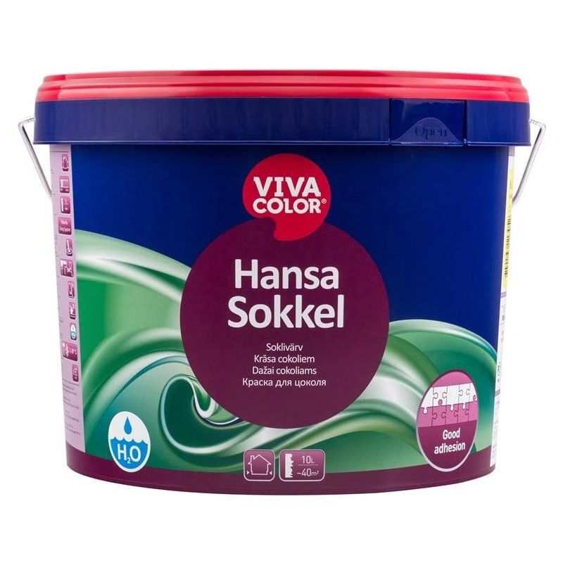 Krāsa cokoliem hansa sokkel c 9l