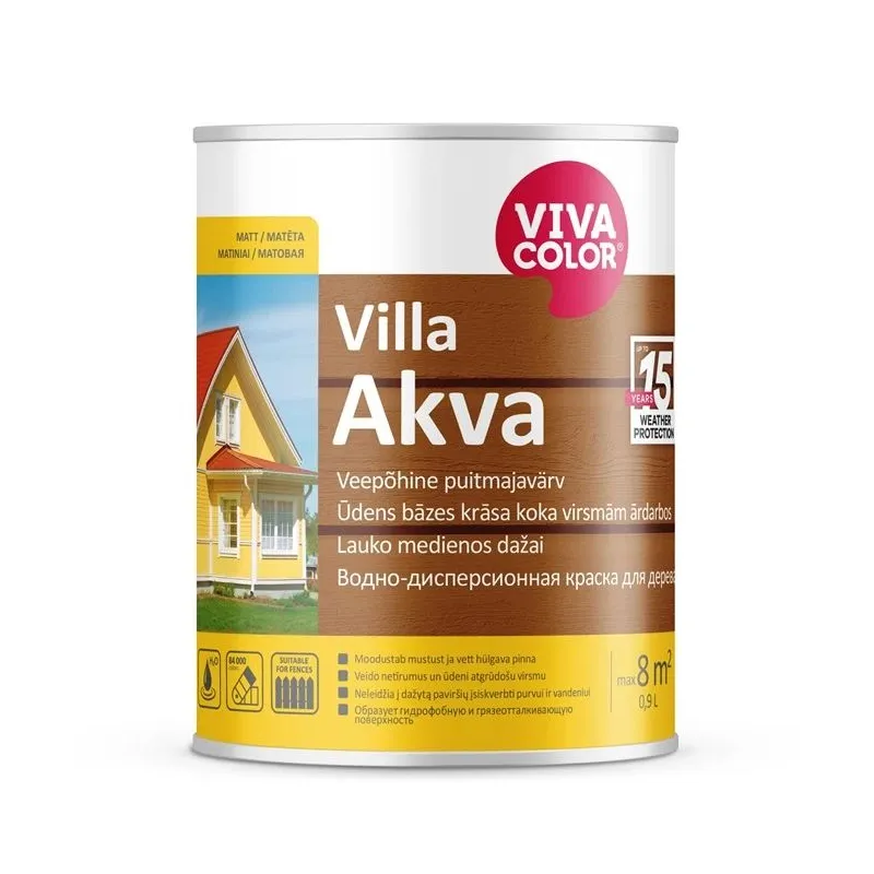 Krāsa Vivacolor, emulsija, matēts, 0.9 l