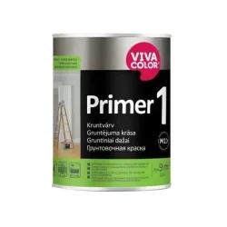 Kruntvärv Vivacolor Primer 1, valge v., 0.9 l