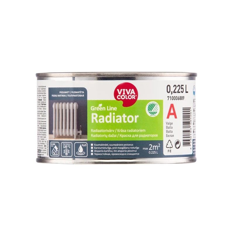 Krāsa green line radiator a 0.225l