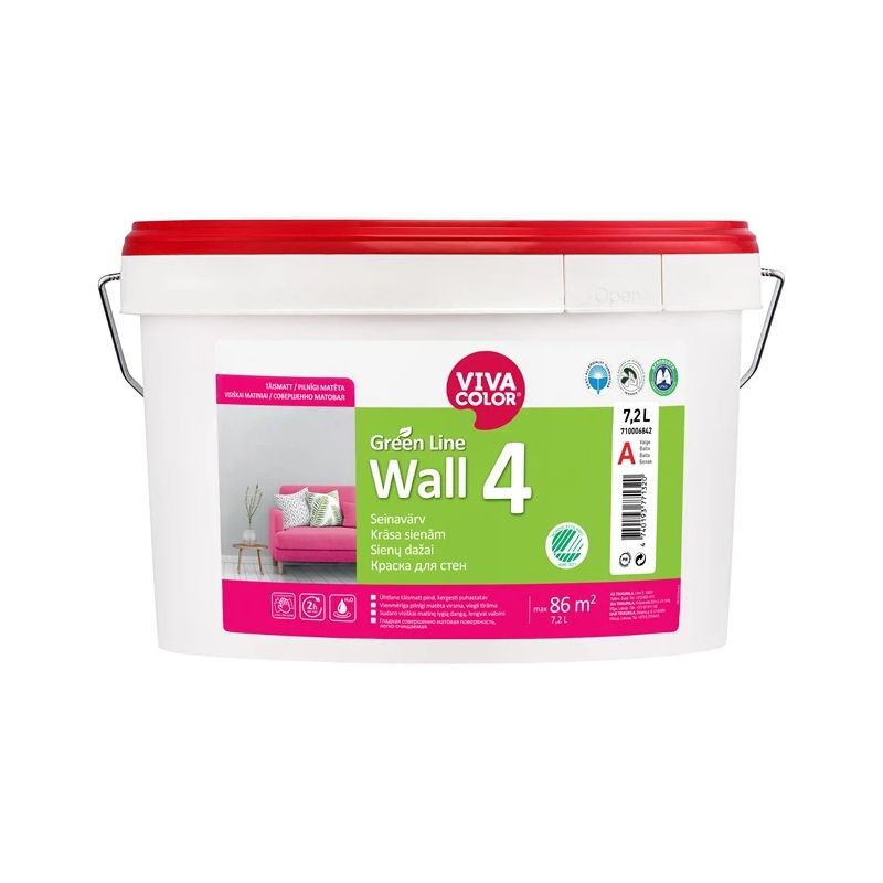 Krāsa green line wall 4 a 7.2l