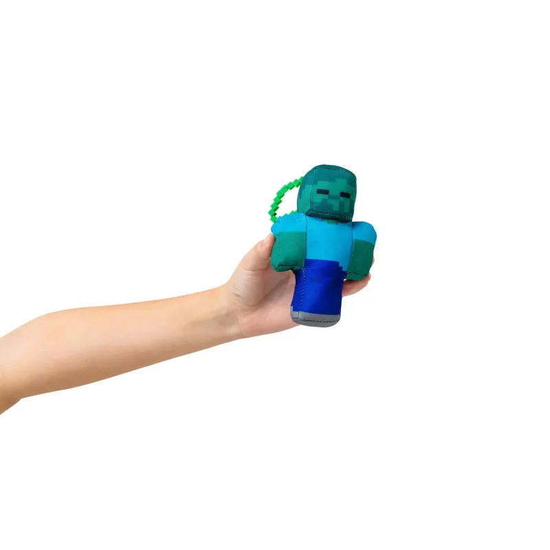 MINECRAFT Prisegamas pliušinis herojus, 13 cm