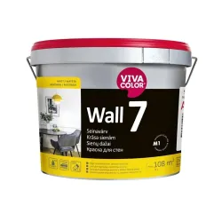 Emulsioonivärv Vivacolor Wall 7, emulsiooni-, matt, 2.7 l