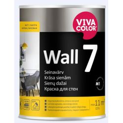 Krāsa sienām un griestiem wall7 a 0.9l