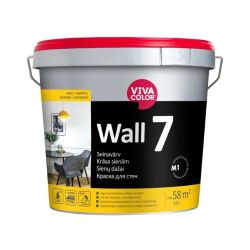 Krāsa sienām un griestiem wall7 a 4.8l