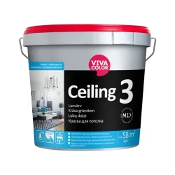 Värv Vivacolor Ceiling 3, valge v., 4.8 l