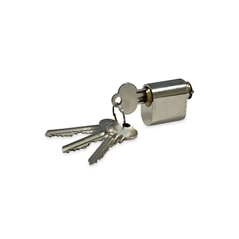 Slēdzenes cilindrs Valnes E701C, skandināvu tipa ,ovāls,, 32 mm, hroma krās.