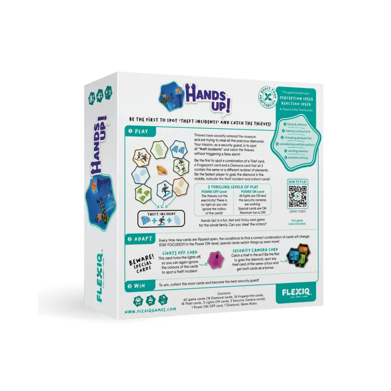 Galda spēle Flexiq Hands Up! FXG102, EN