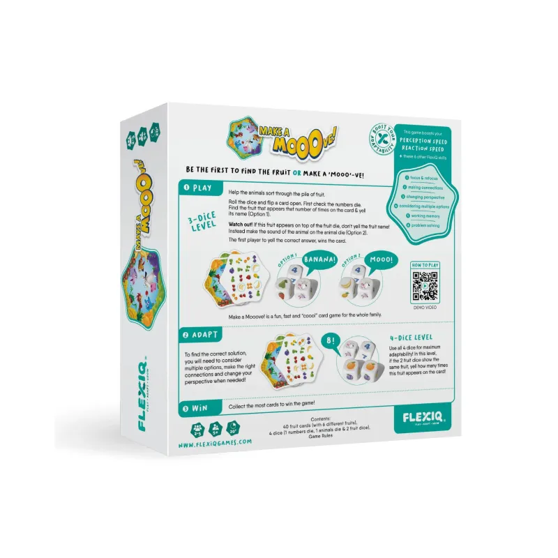 Galda spēle Flexiq Make A Mooove FXG103, EN