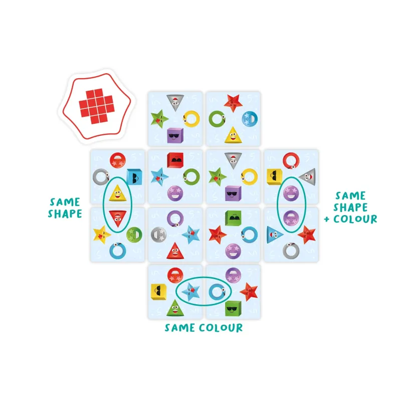 Galda spēle Flexiq Pattern Party! FXG002, EN