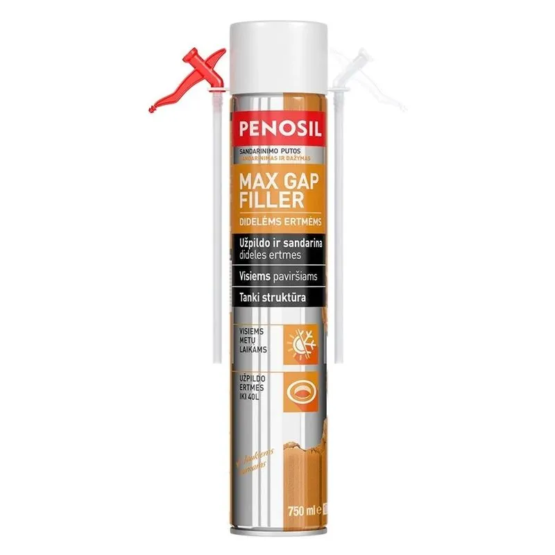 Vasaras blīvēšanas puta Penosil Max Gap Filler, 750 ml