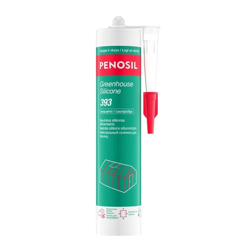 Hermetikas Penosil Greenhouse Silicone 393, 0.3 l, skaidri sp.