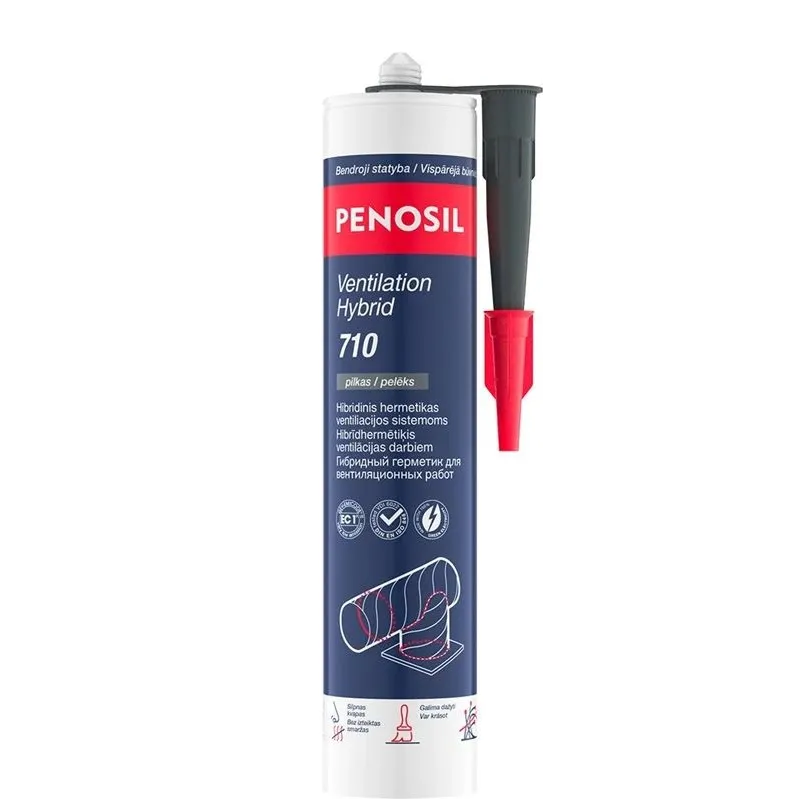 Hermetikas Penosil Ventiliation Hybrid 710, 0.28 l, pilka sp.