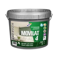 Dispersijas krāsa Rilak Movilat 4. balta. 9 l
