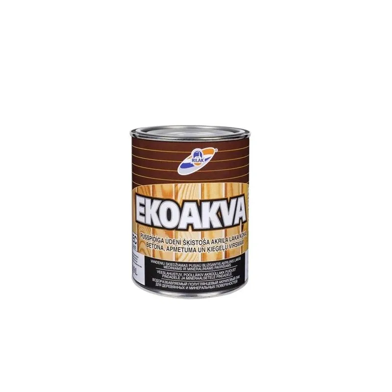 Laka, pus-spīdīgs Rilak Ekoakva, 0.9 l