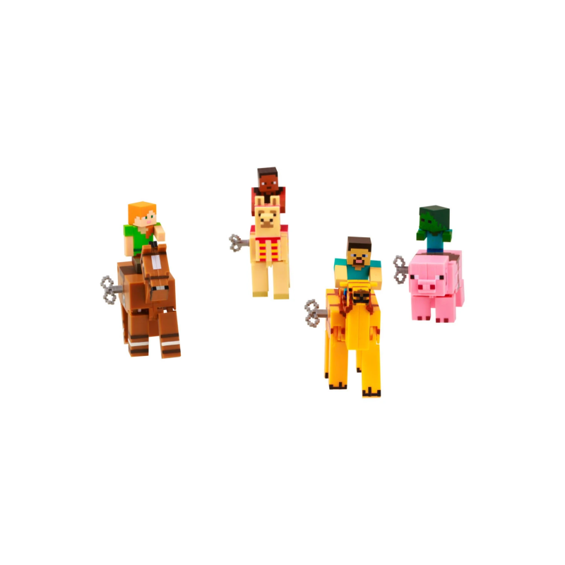 MINECRAFT 3D uzvelkama rotaļlieta