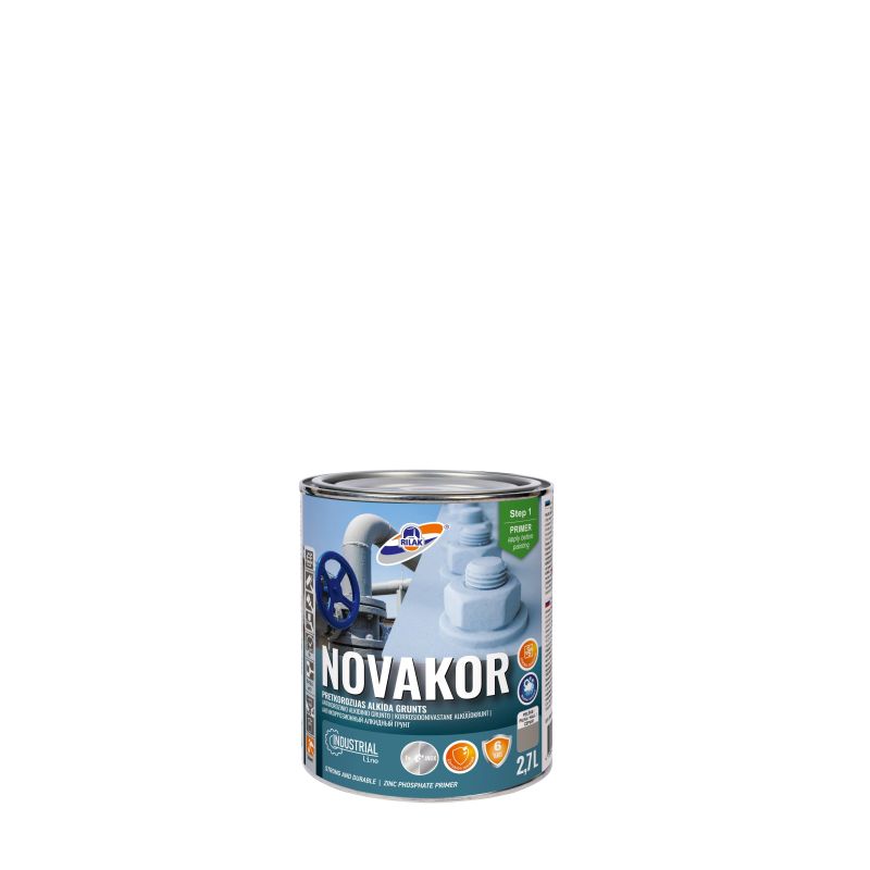 Grunts alkīda Novakor pelēka 2.7l