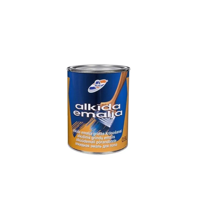 Grindų dažai Rilak Alkida Emalja, pilka sp., 0.9 l