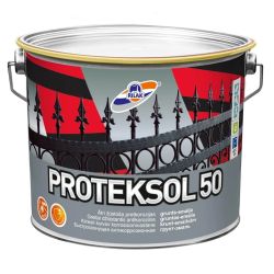 Grunts-emalja proteksol 50 melna 2.7l