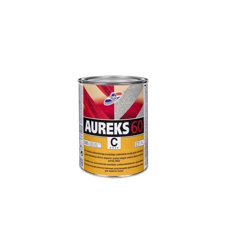 Grīdas krāsa Rilak Aureks-60, caurspīdīga krās., 0.85 l