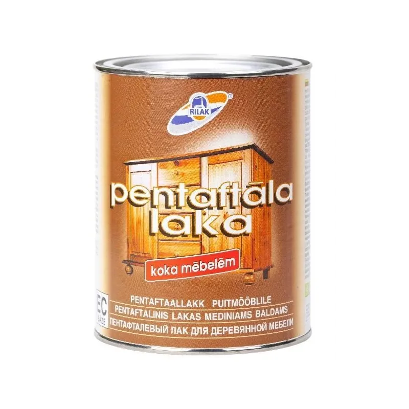 Laka, pus-spīdīgs Rilak Pentadtala Laka, 0.9 l