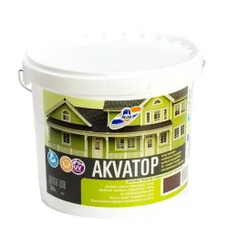 Paint akvatop dark brown 3.6l