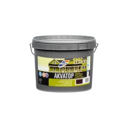 Krāsa akvatop tumši brūns 9l