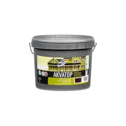 Krāsa akvatop tumši brūns 9l