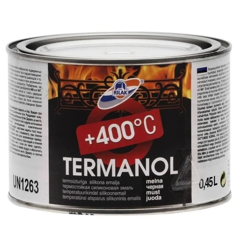 Silikona emalja termanol 0.45 l