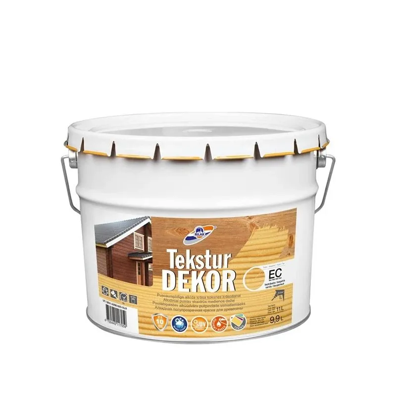 Medienos impregnantas Rilak Teksturdekor, skaidri sp., 9.9 l