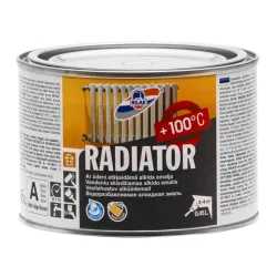 Radiaatori värv, radiaatoritele Rilak Radiator, valge v., 0.45 l
