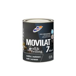 Dispersijas krāsa Rilak Movilat 7. melna. 0.9 l