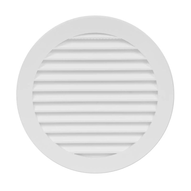 Plast. ventiliacijos grotelės EUROPLAST VR125. D125. baltos