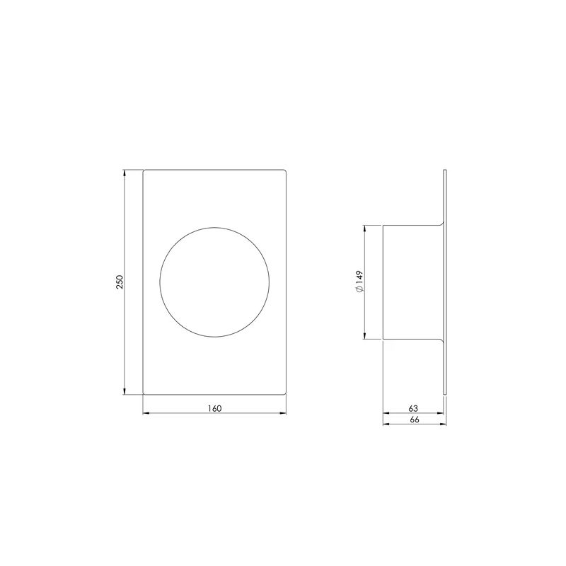 Adapters va150mm ,europlast,