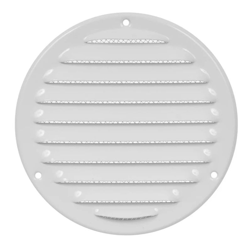 Ventiliacijos grotelės EUROPLAST MR125. baltos