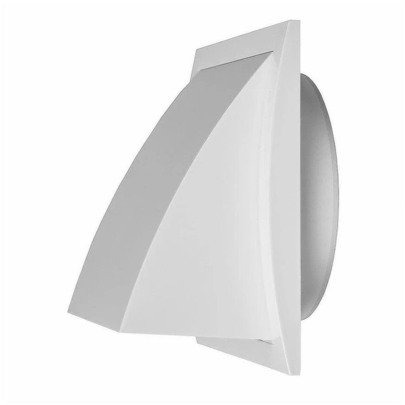 Išorinės ventiliacijos grotelės EUROPLAST ND12FV. baltos