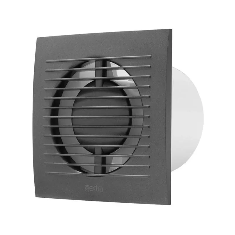 Ventilators Europlast EE100TA, ar taimeri, 10 cm